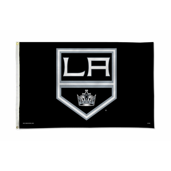 NHL Hockey Los Angeles Kings Standard 3' x 5' Banner Flag Single Sided - Indoor or Outdoor - Home Décor