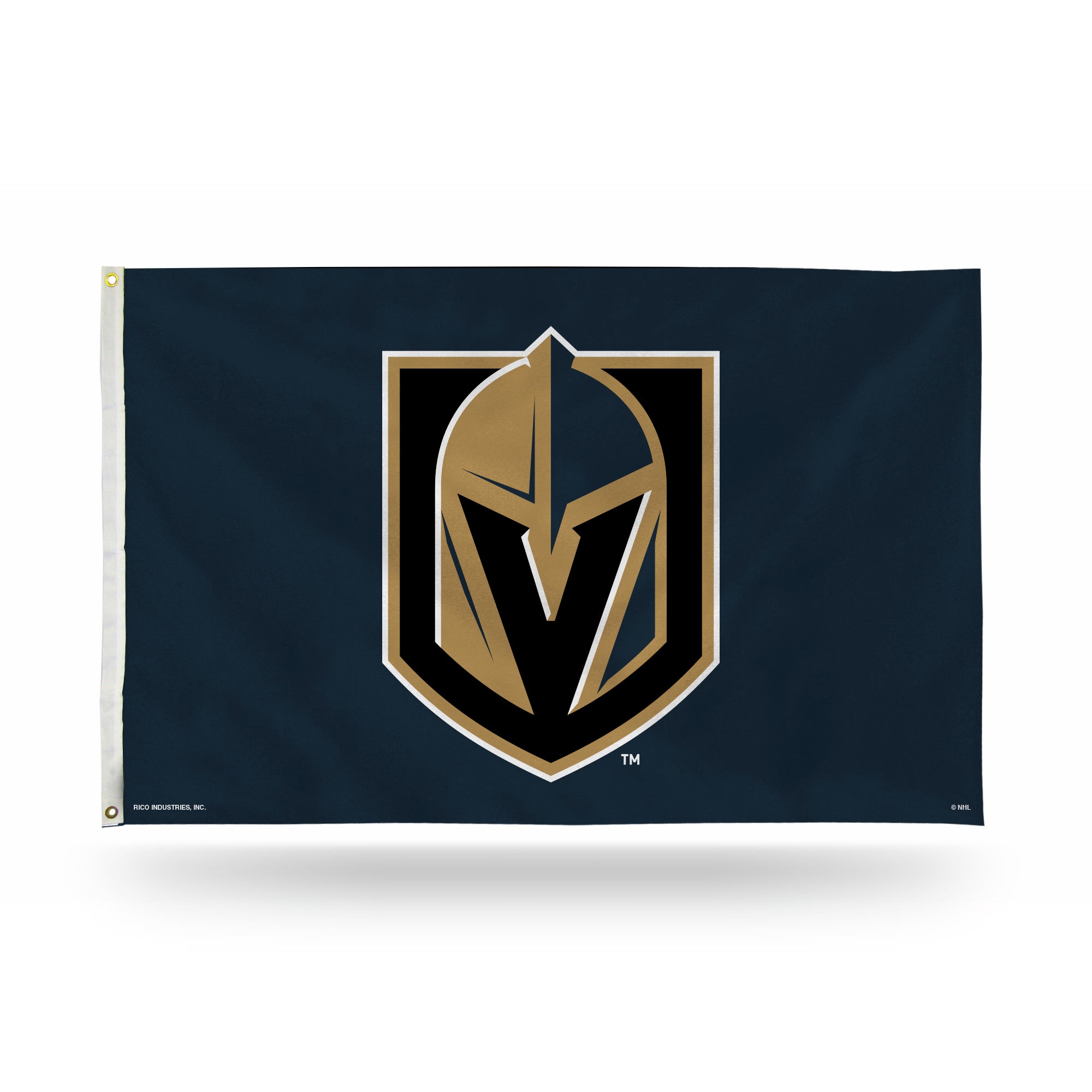 NHL Hockey Vegas Golden Knights Black 3' x 5' Banner Flag Single Sided - Indoor or Outdoor - Home Décor