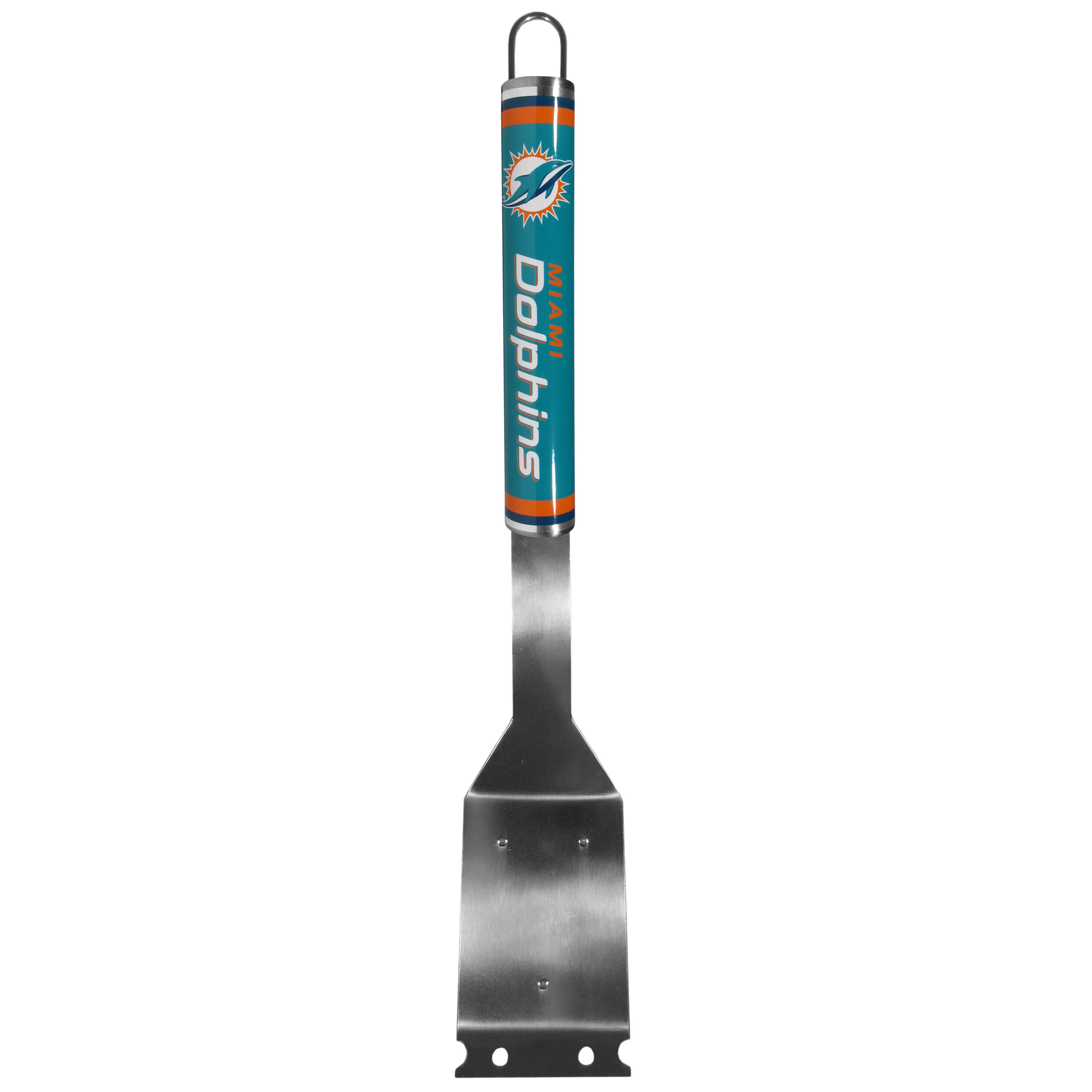 Miami Dolphins Logo Grill Brush/Scraper