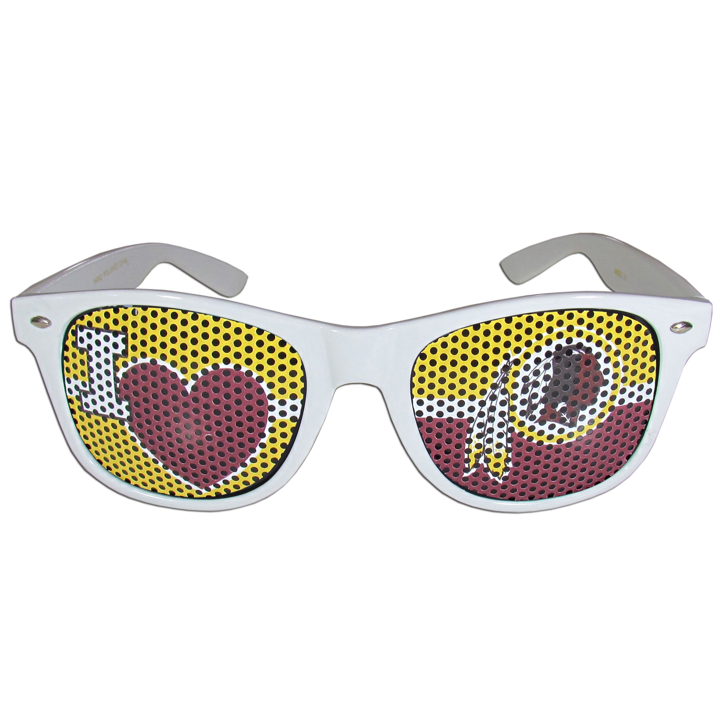 Washington Commanders I Heart Game Day Shades - Sports Collectibles, Sports Memorabilia, Sports Fan Shop, Sports Gifts