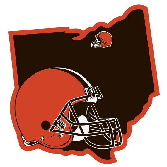 Cleveland Browns Home State Decal (SSKG) - 757 Sports Collectibles