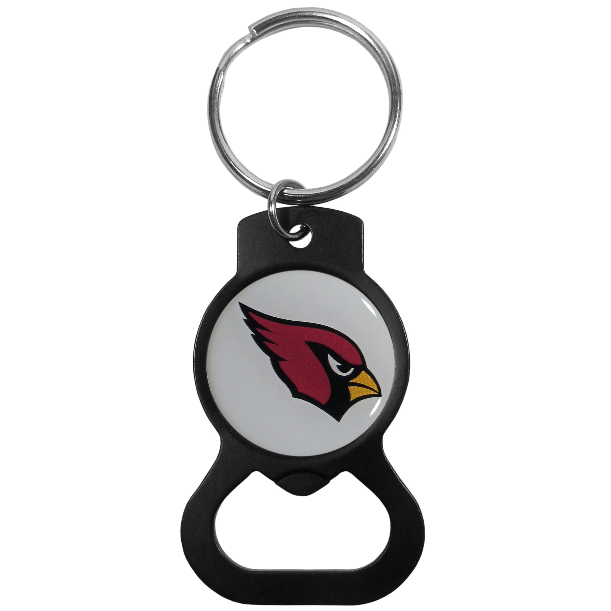 Arizona Cardinals Bottle Opener Key Chain, Black