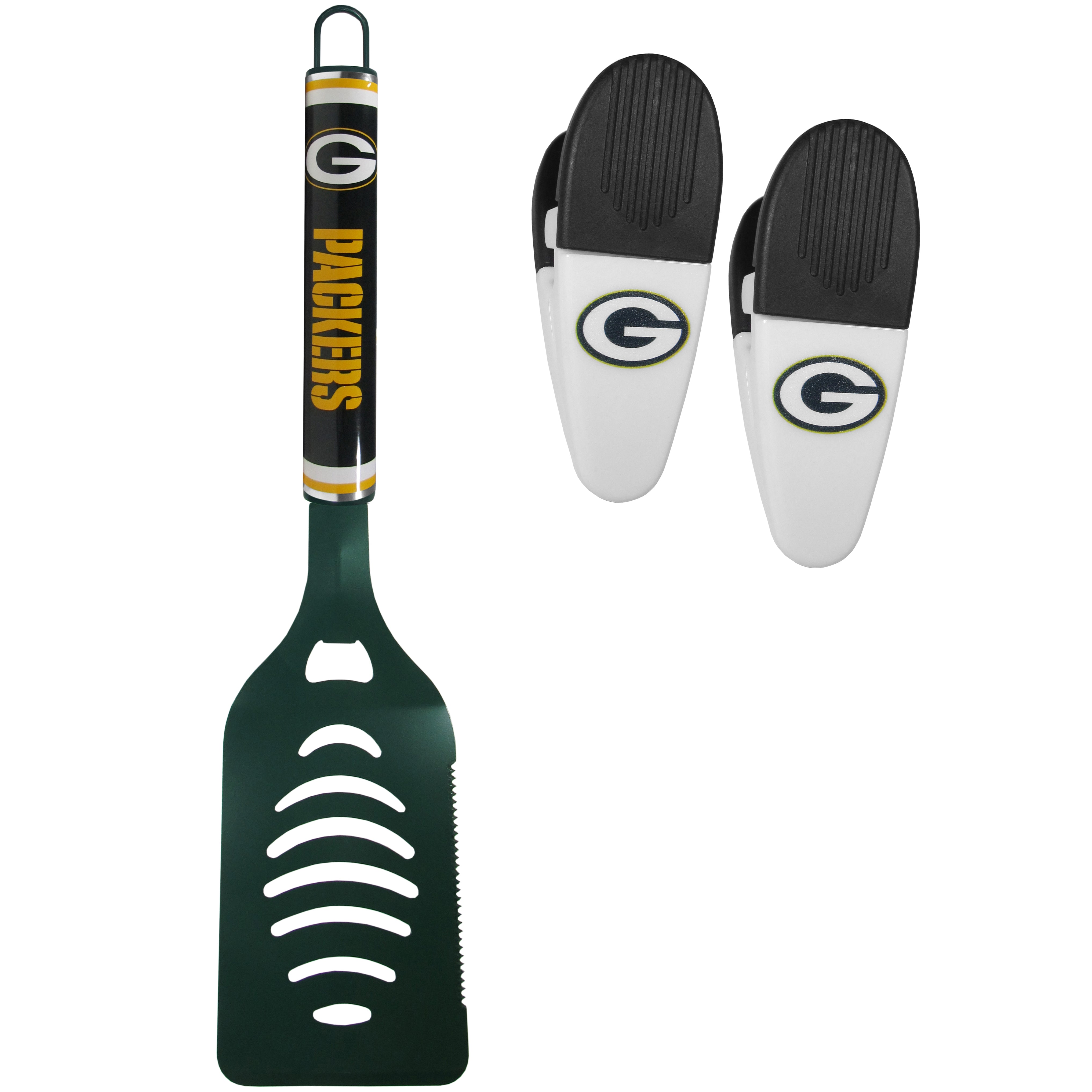 Green Bay Packers Logo Spatula/Chip Clips