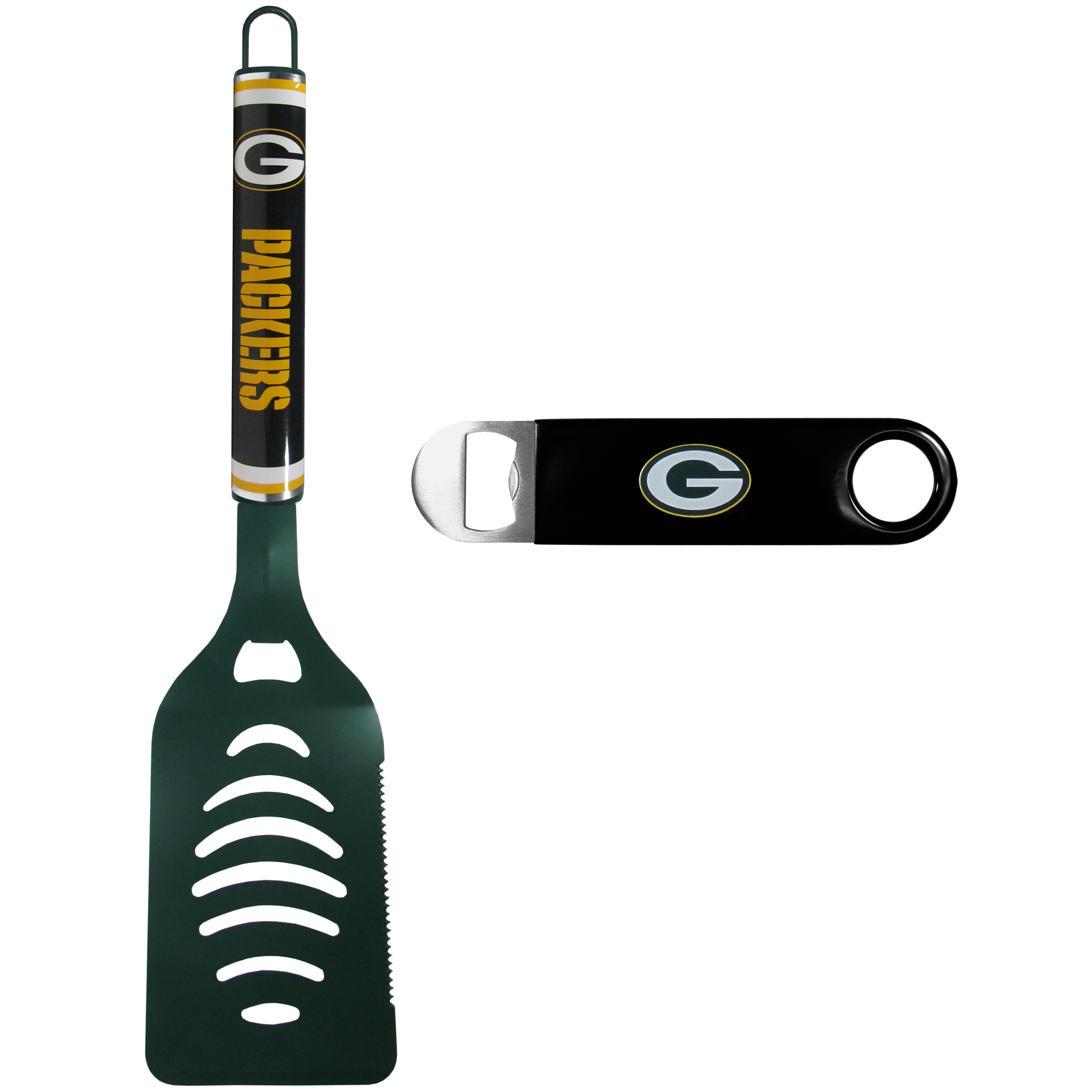 Green Bay Packers Logo Spatula w/Bottle Opener