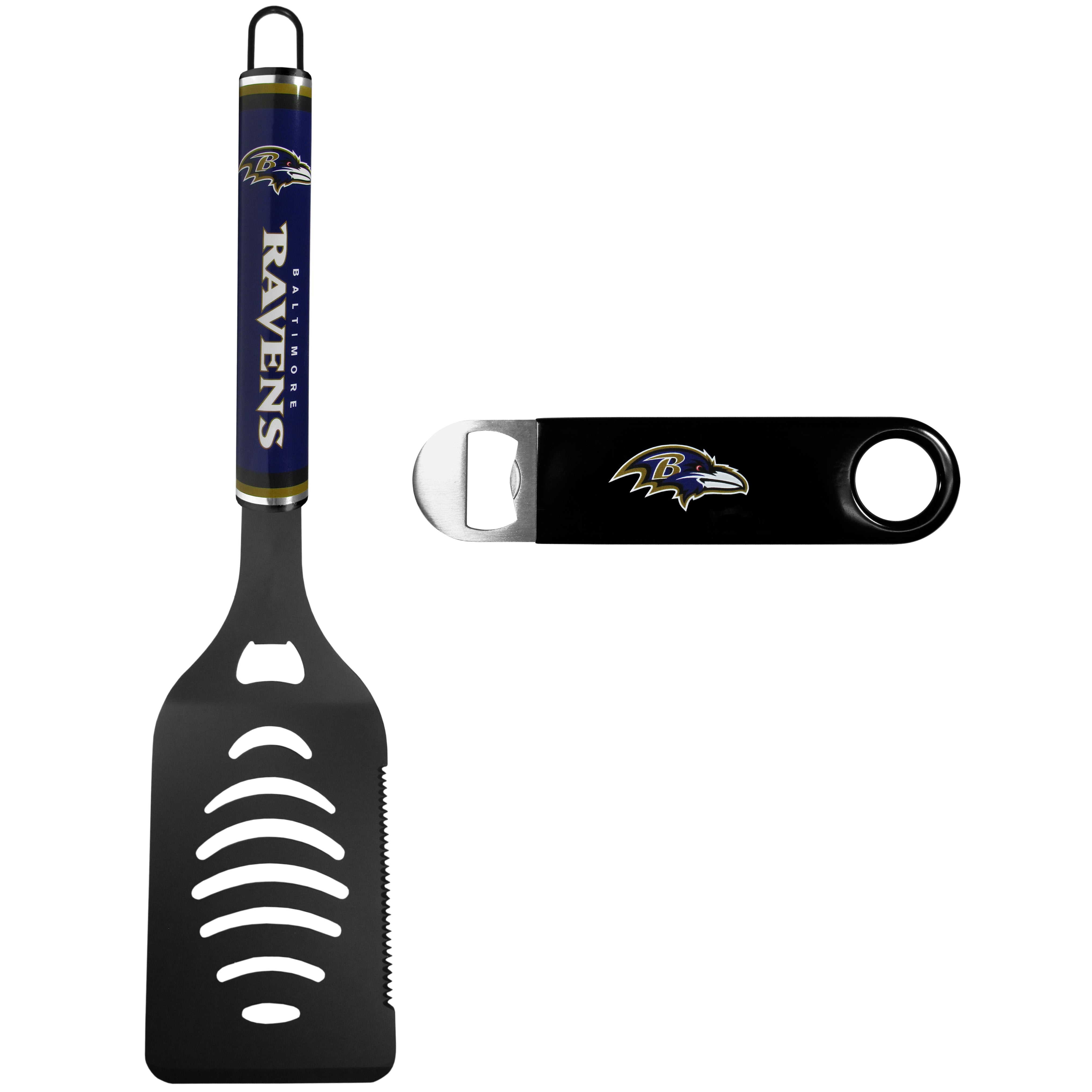 Baltimore Ravens Logo Spatula w/Bottle Opener