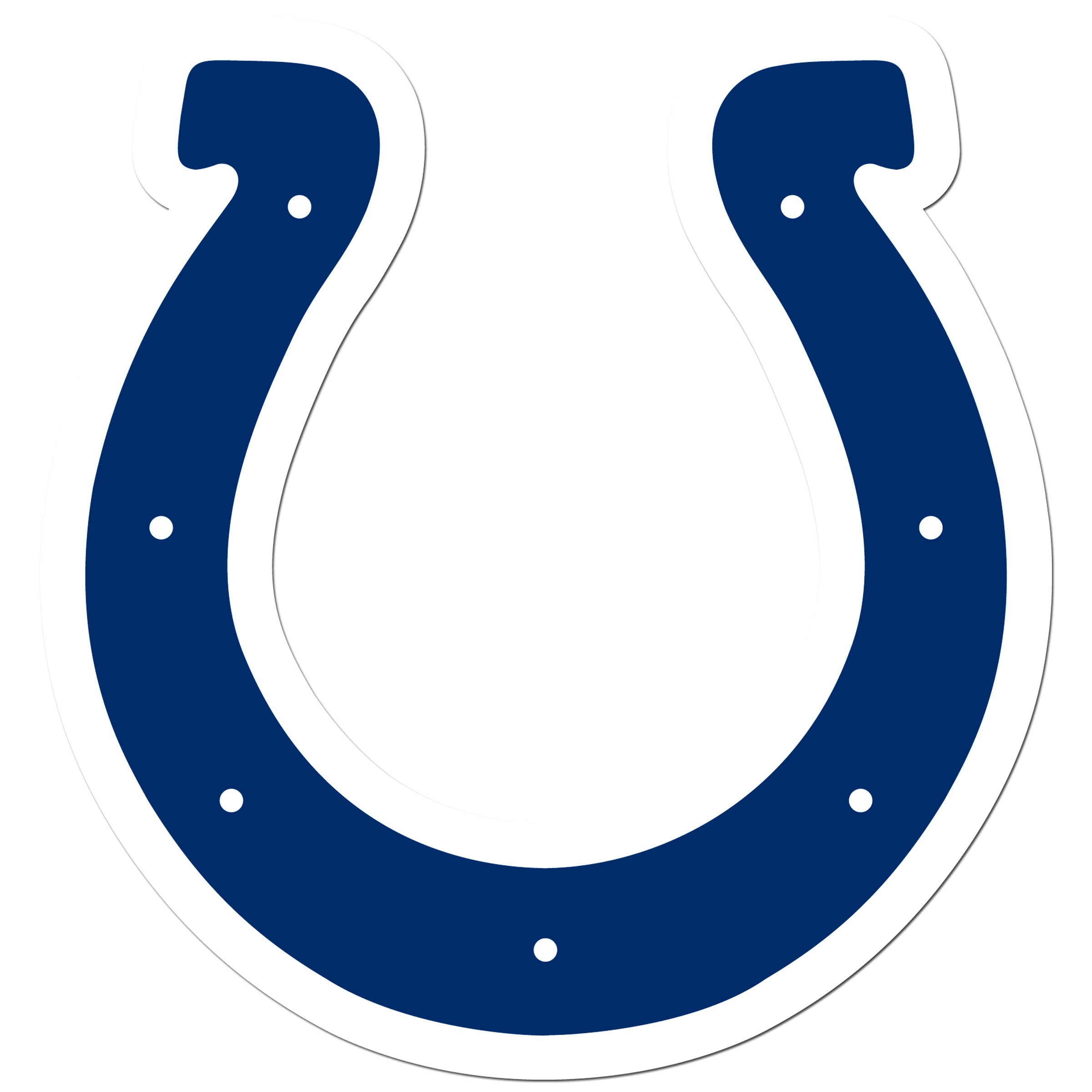 Indianapolis Colts 8 inch Auto Decal
