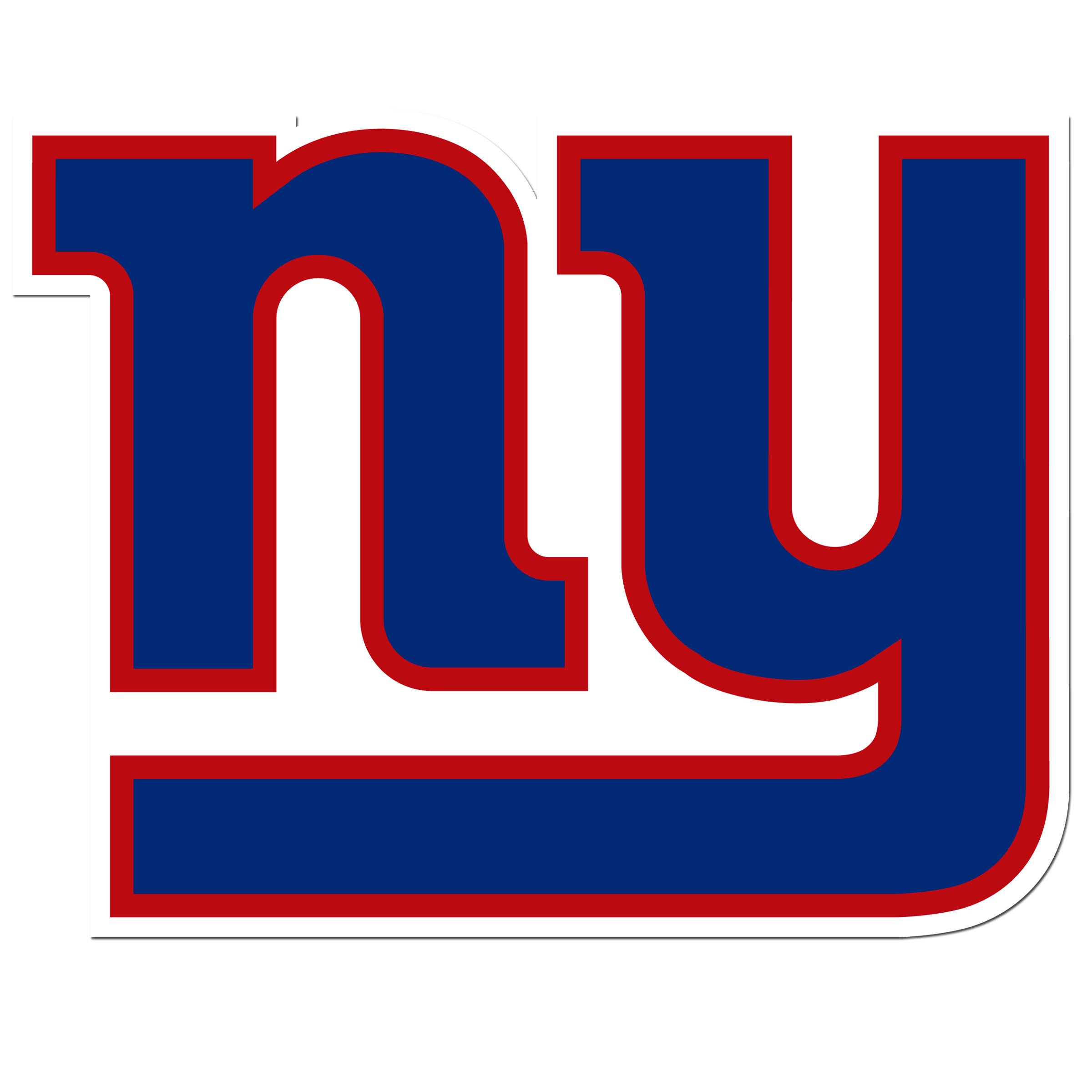 New York Giants 8 inch Auto Decal
