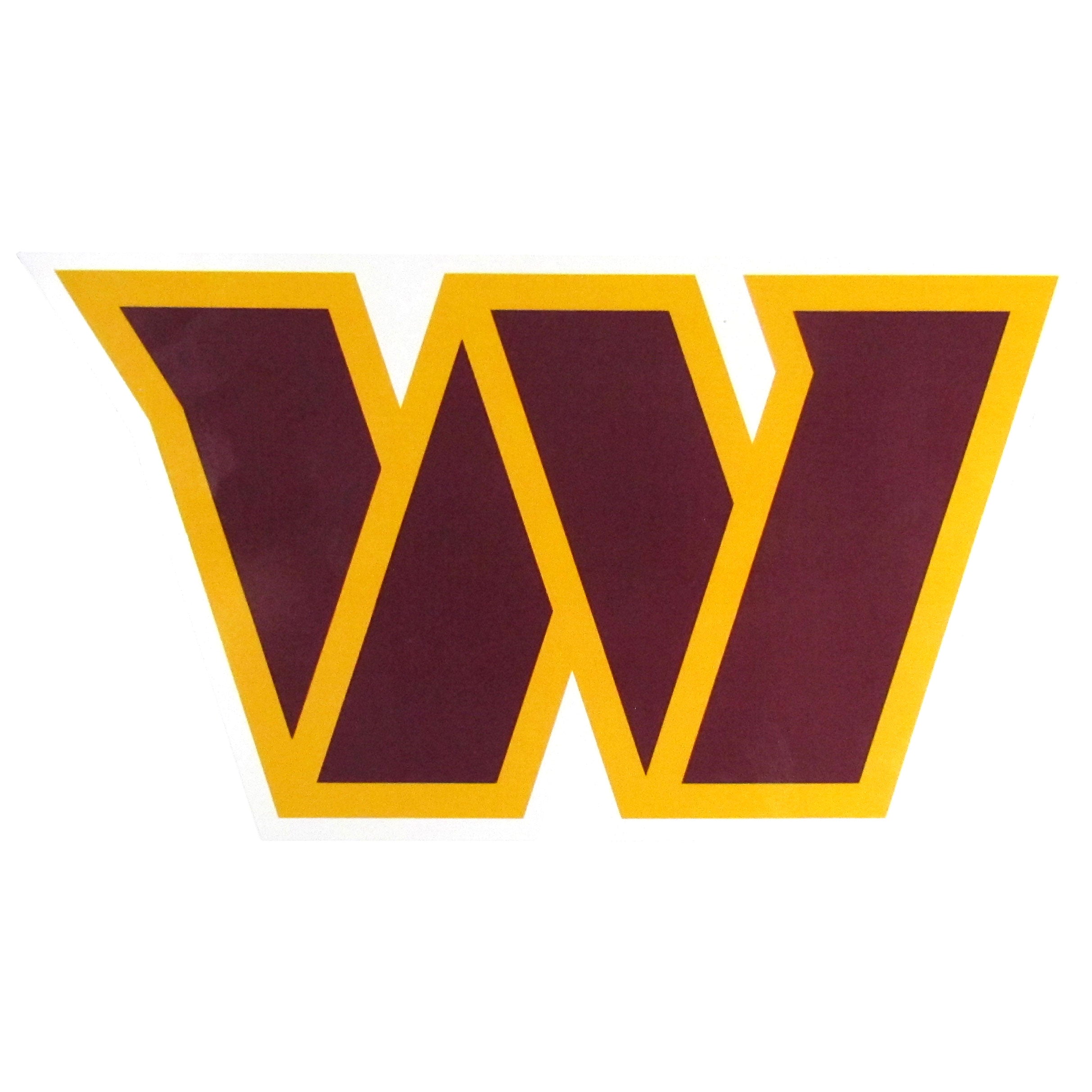 Washington Commanders 8 inch Auto Decal - Sports Collectibles, Sports Memorabilia, Sports Fan Shop, Sports Gifts
