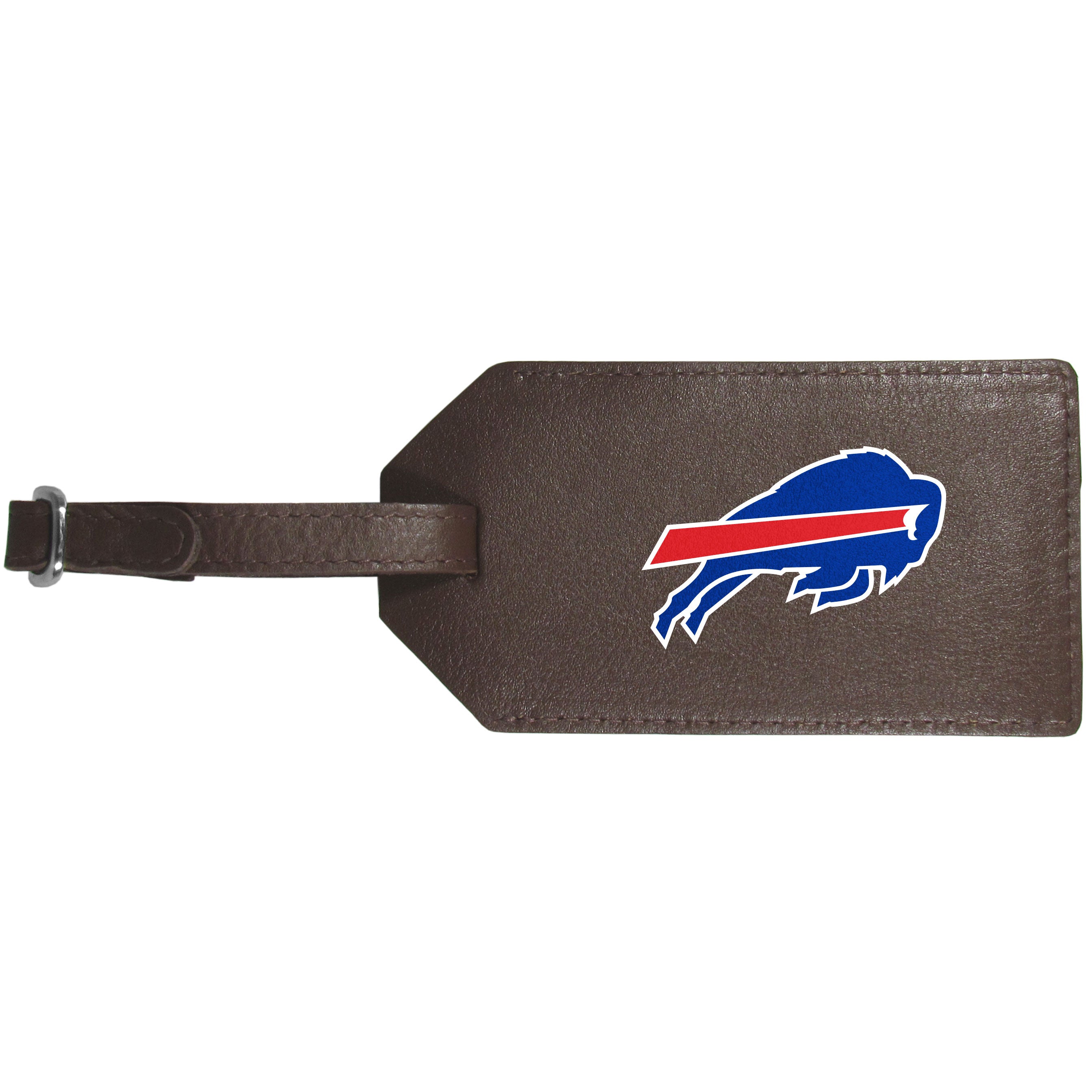 Buffalo Bills Leather Luggage Strap