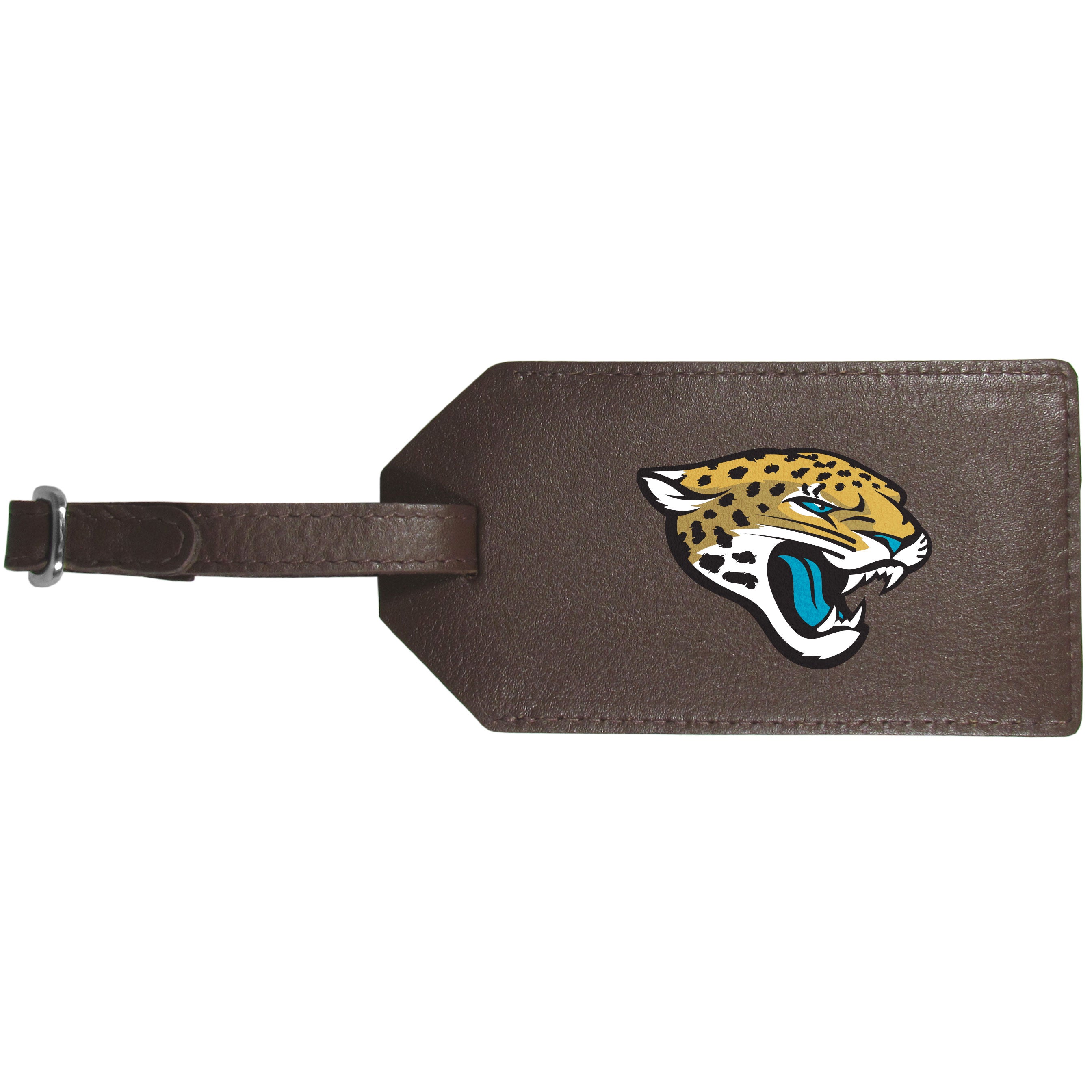 Jacksonville Jaguars Leather Luggage Strap