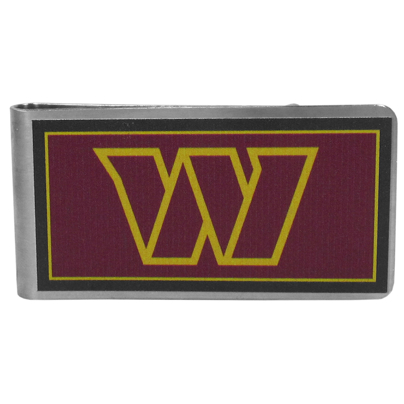 Washington Commanders Steel Logo Money Clips - Sports Collectibles, Sports Memorabilia, Sports Fan Shop, Sports Gifts
