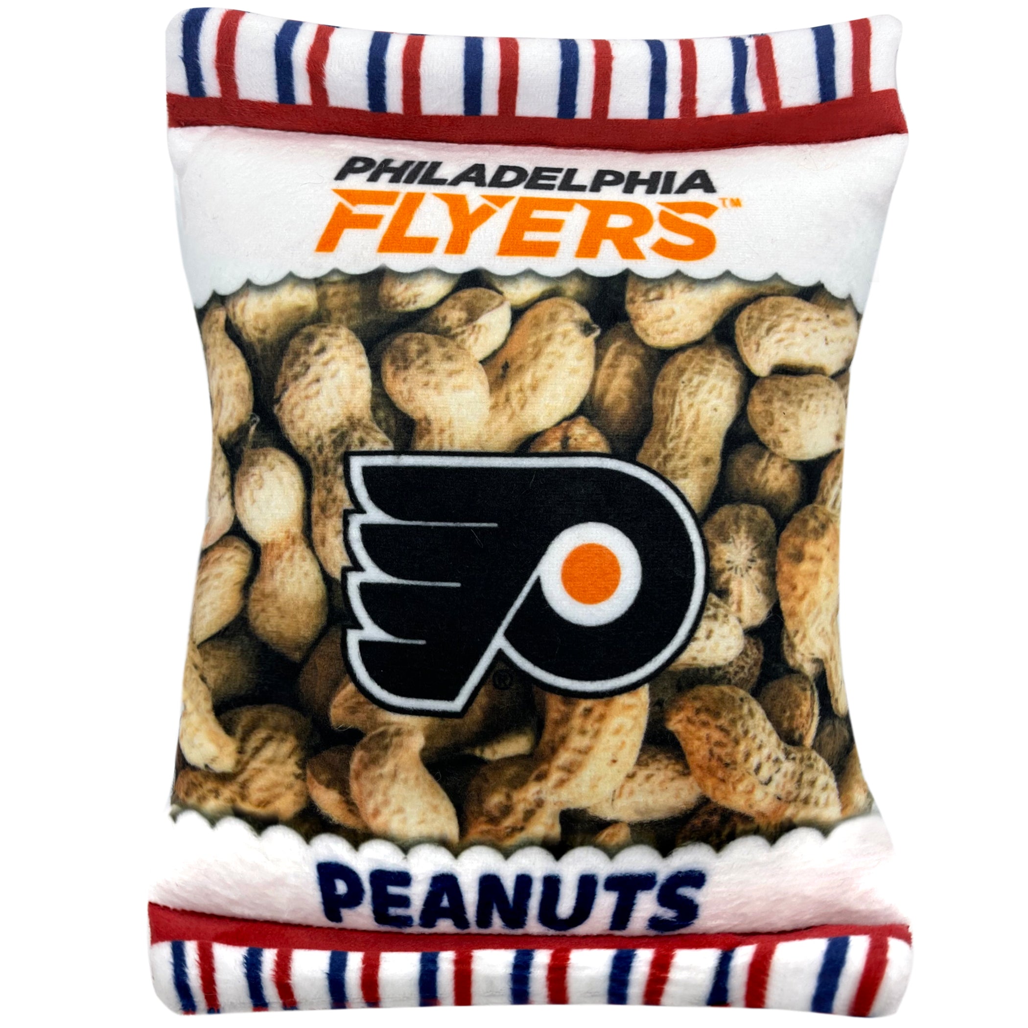 Philadelphia Flyers Peanut Bag Toy Pets First - Sports Collectibles, Sports Memorabilia, Sports Fan Shop, Sports Gifts