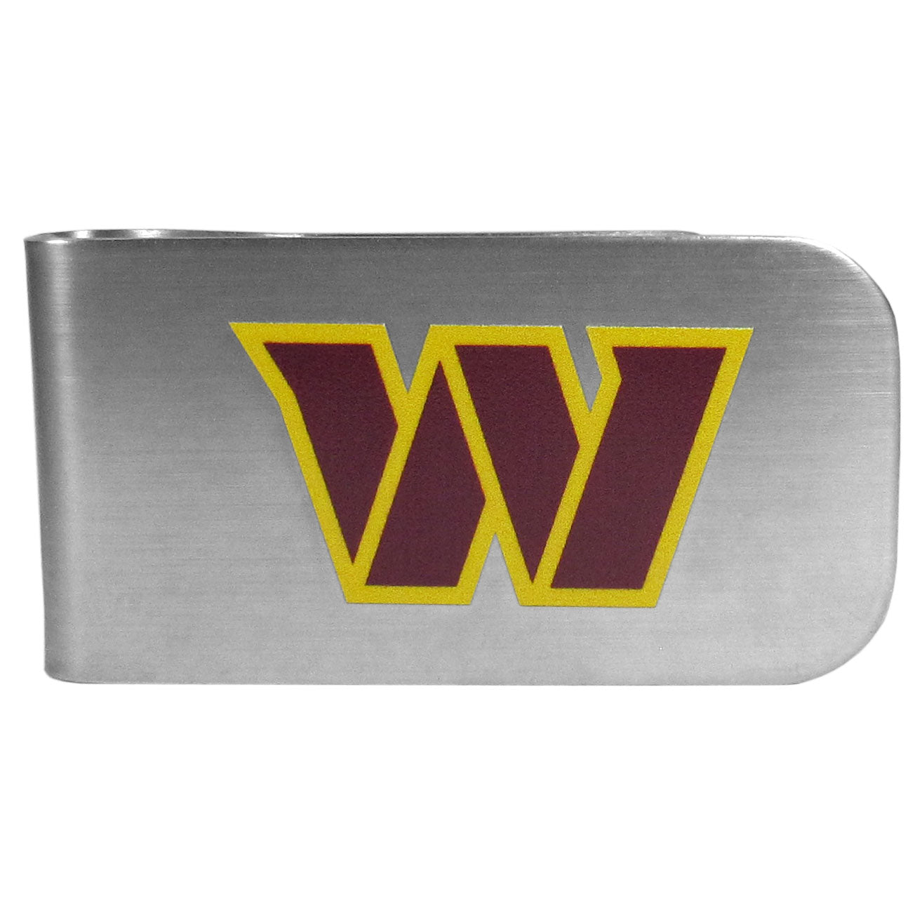 Washington Commanders Logo Bottle Opener Money Clip - Sports Collectibles, Sports Memorabilia, Sports Fan Shop, Sports Gifts