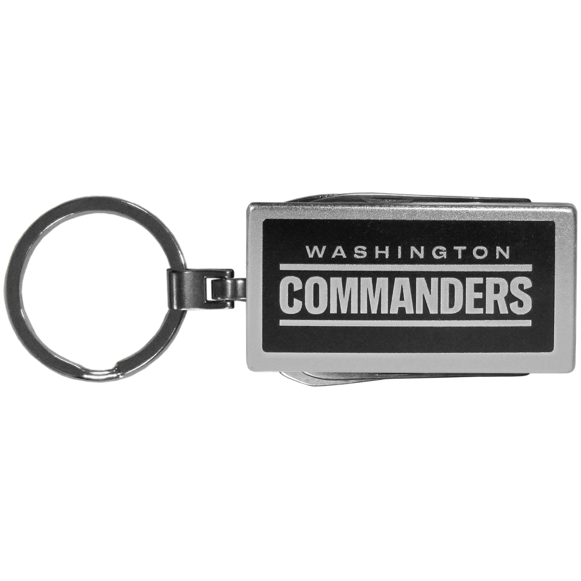 Washington Commanders Multi-tool Key Chain, Black - Sports Collectibles, Sports Memorabilia, Sports Fan Shop, Sports Gifts
