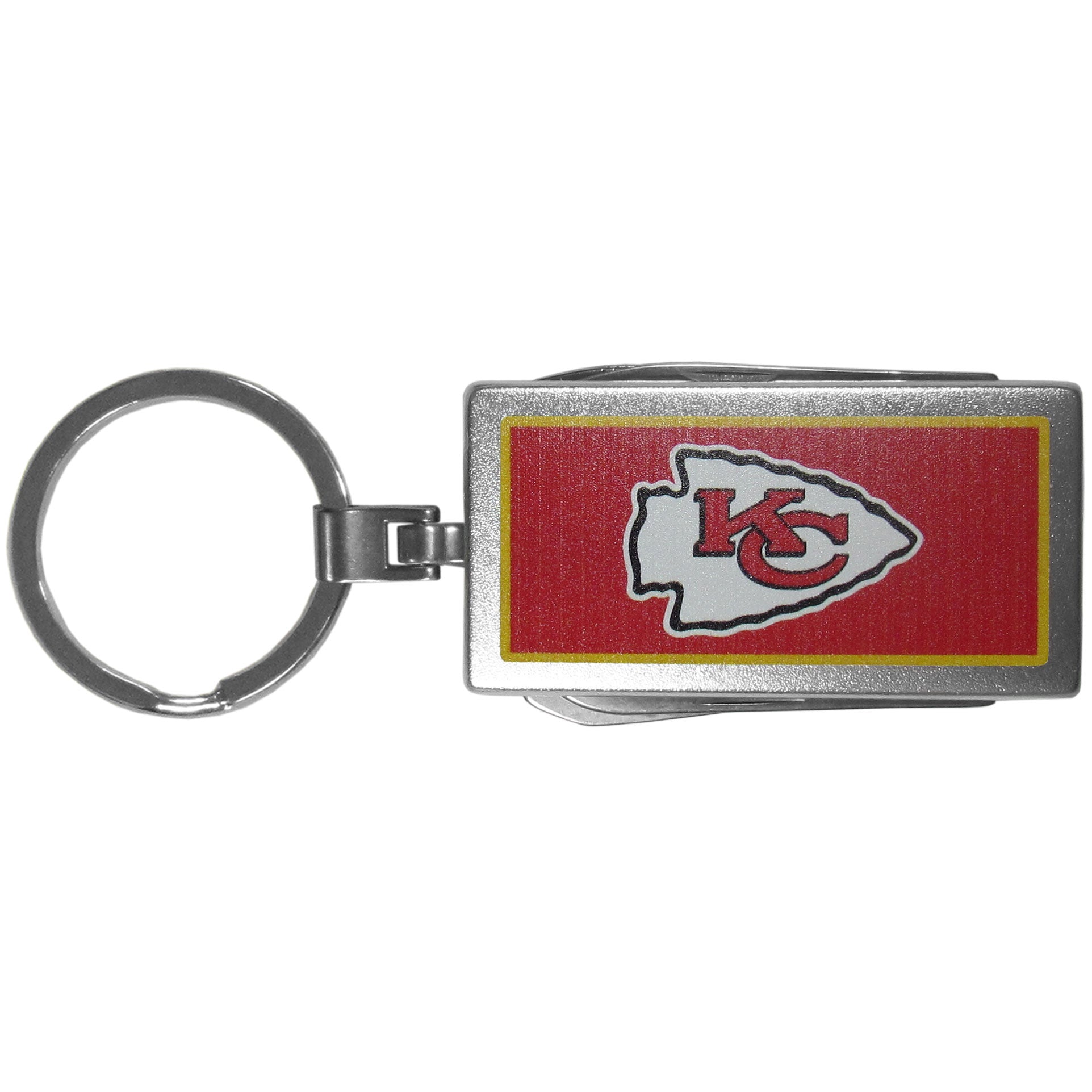 Kansas City Chiefs Multi-tool Key Chain, Logo