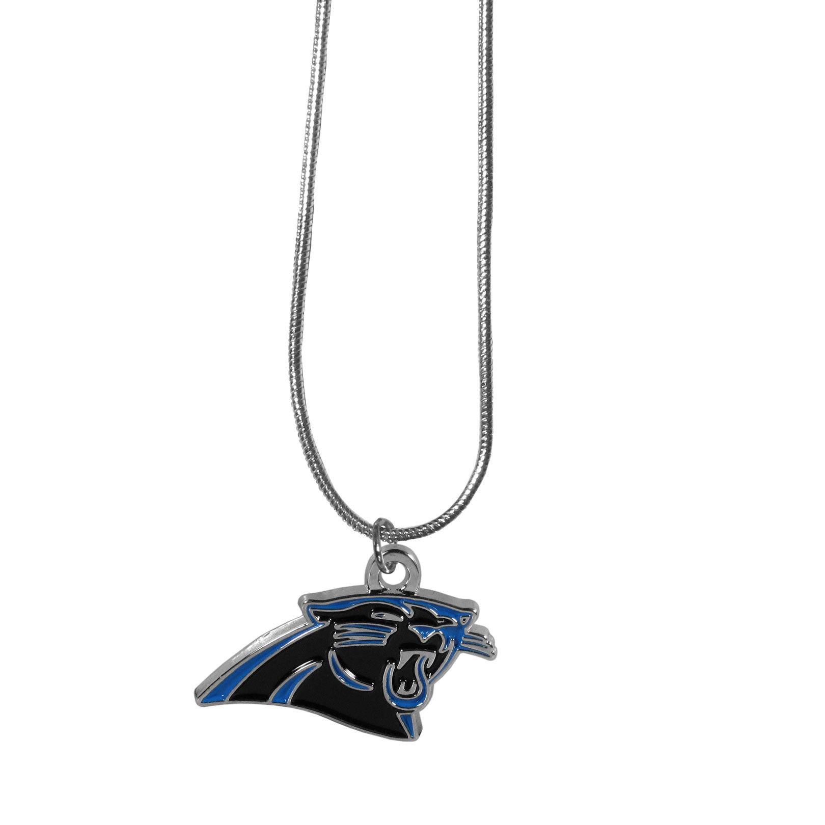 Carolina Panthers Snake Chain Necklace