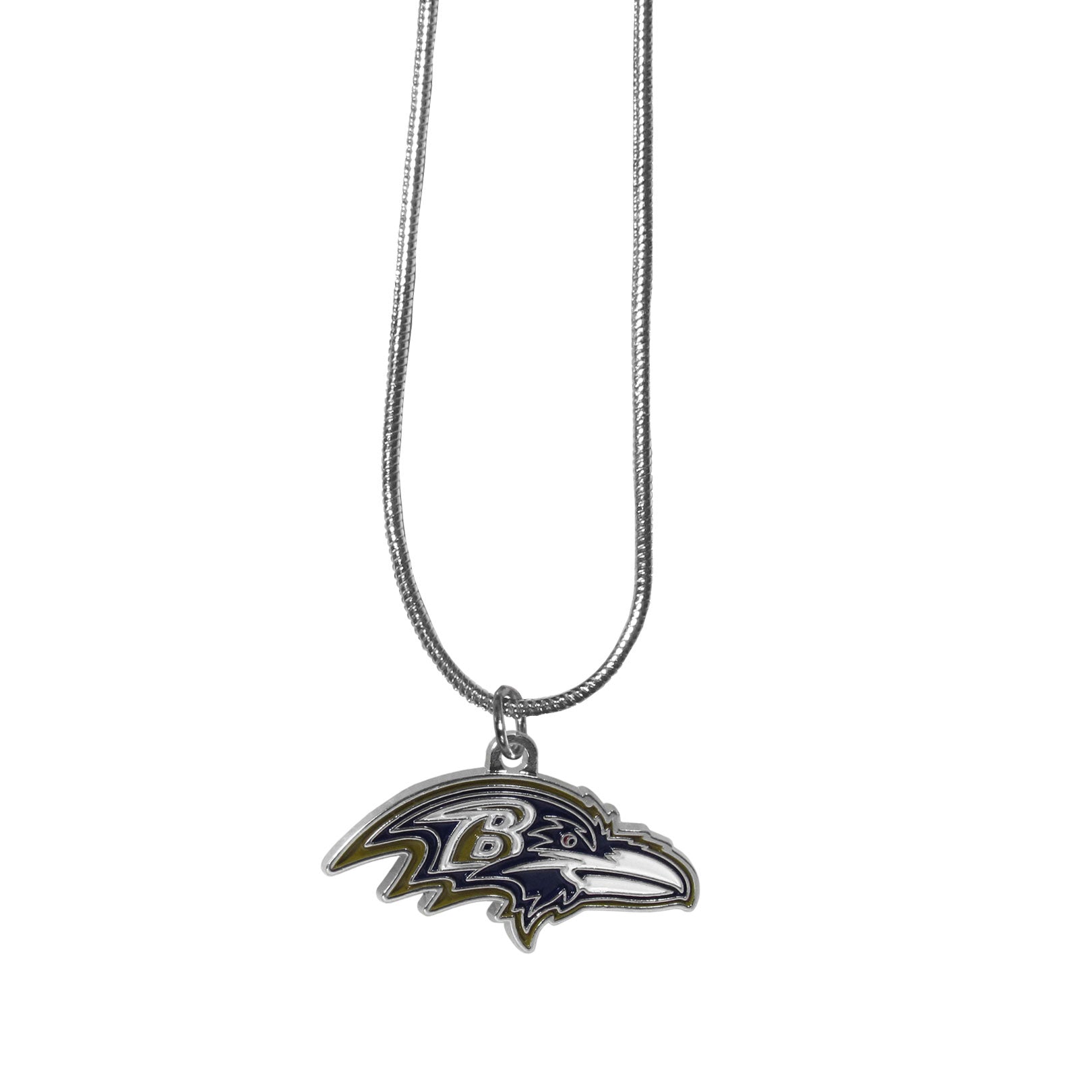 Baltimore Ravens Snake Chain Necklace