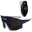 Dallas Cowboys Shield Sunglasses with Visor Clip