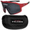 Atlanta Falcons Shield Sunglasses with Case