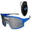 Detroit Lions Shield Sunglasses with Visor Clip