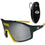 Green Bay Packers Shield Sunglasses with Visor Clip