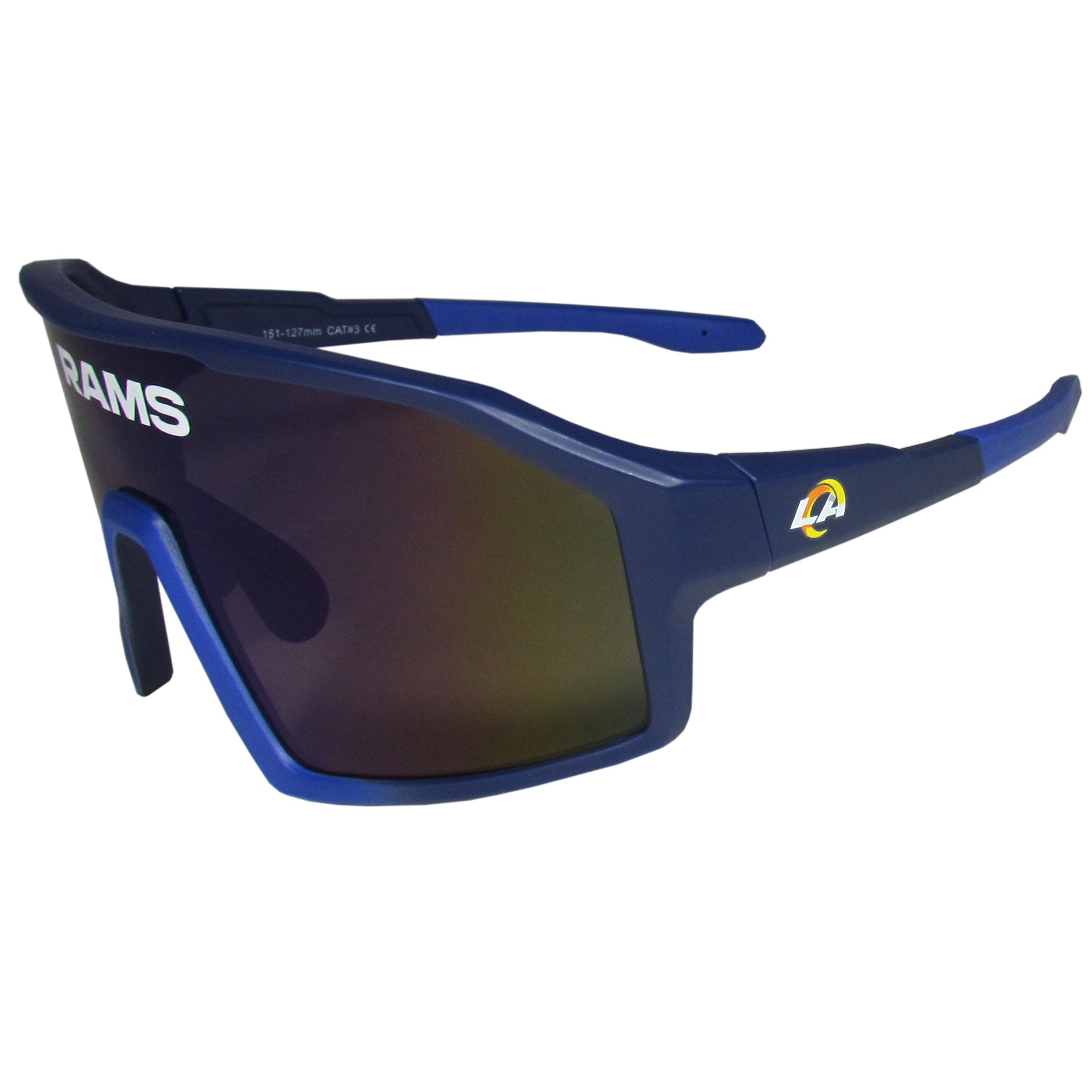 Los Angeles Rams Navigator Shield Sunglasses