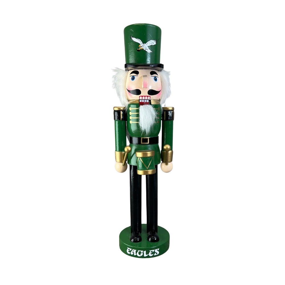 Philadelphia Eagles Retro 14" Holiday Nutcracker - Sports Collectibles, Sports Memorabilia, Sports Fan Shop, Sports Gifts