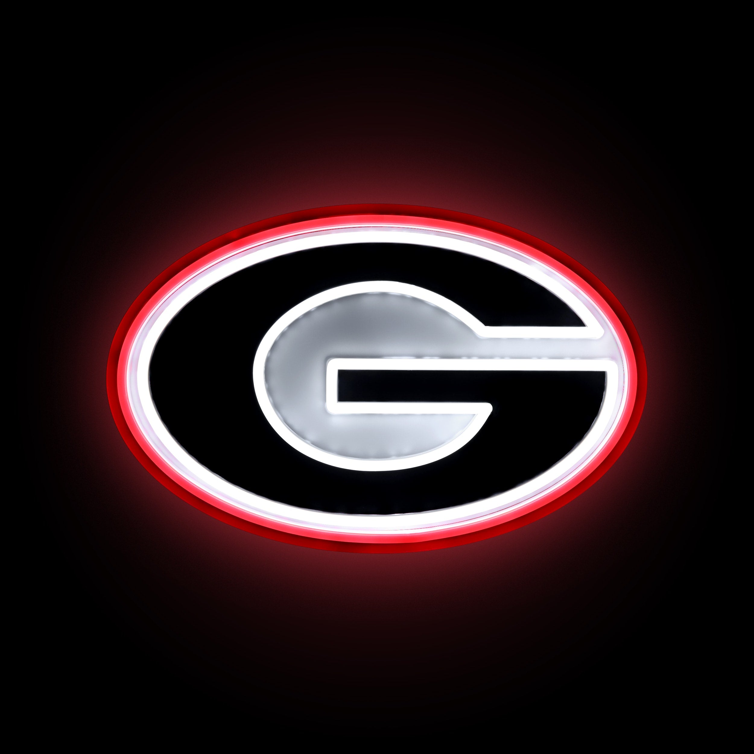 Georgia Bulldogs 15" Neon Light Up Team Logo Sign - Sports Collectibles, Sports Memorabilia, Sports Fan Shop, Sports Gifts