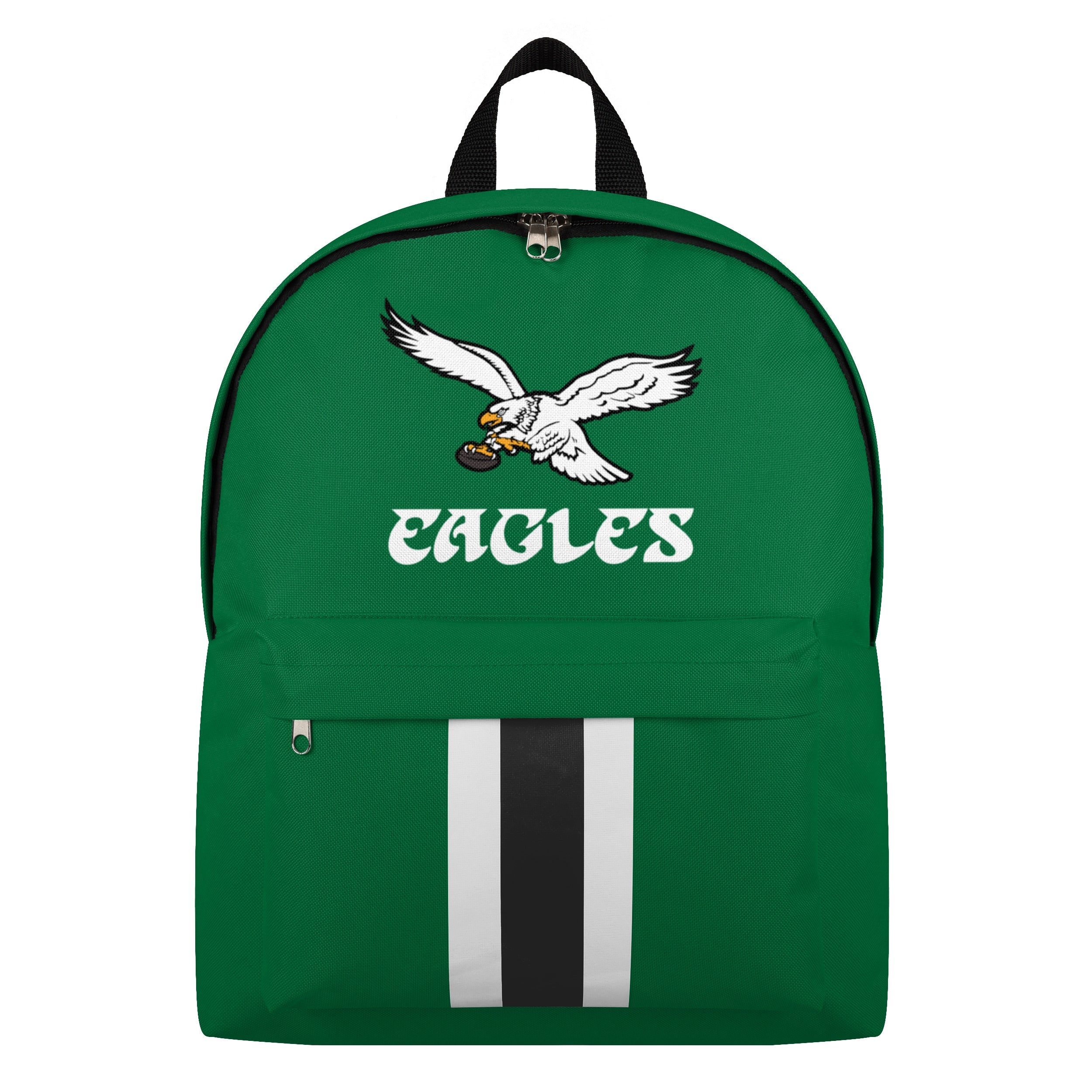 Philadelphia Eagles Retro 2025 Team Stripe Backpack - Kelly Green - Sports Gifts, Sports Memorabilia, Sports Collectibles, Fan Shop