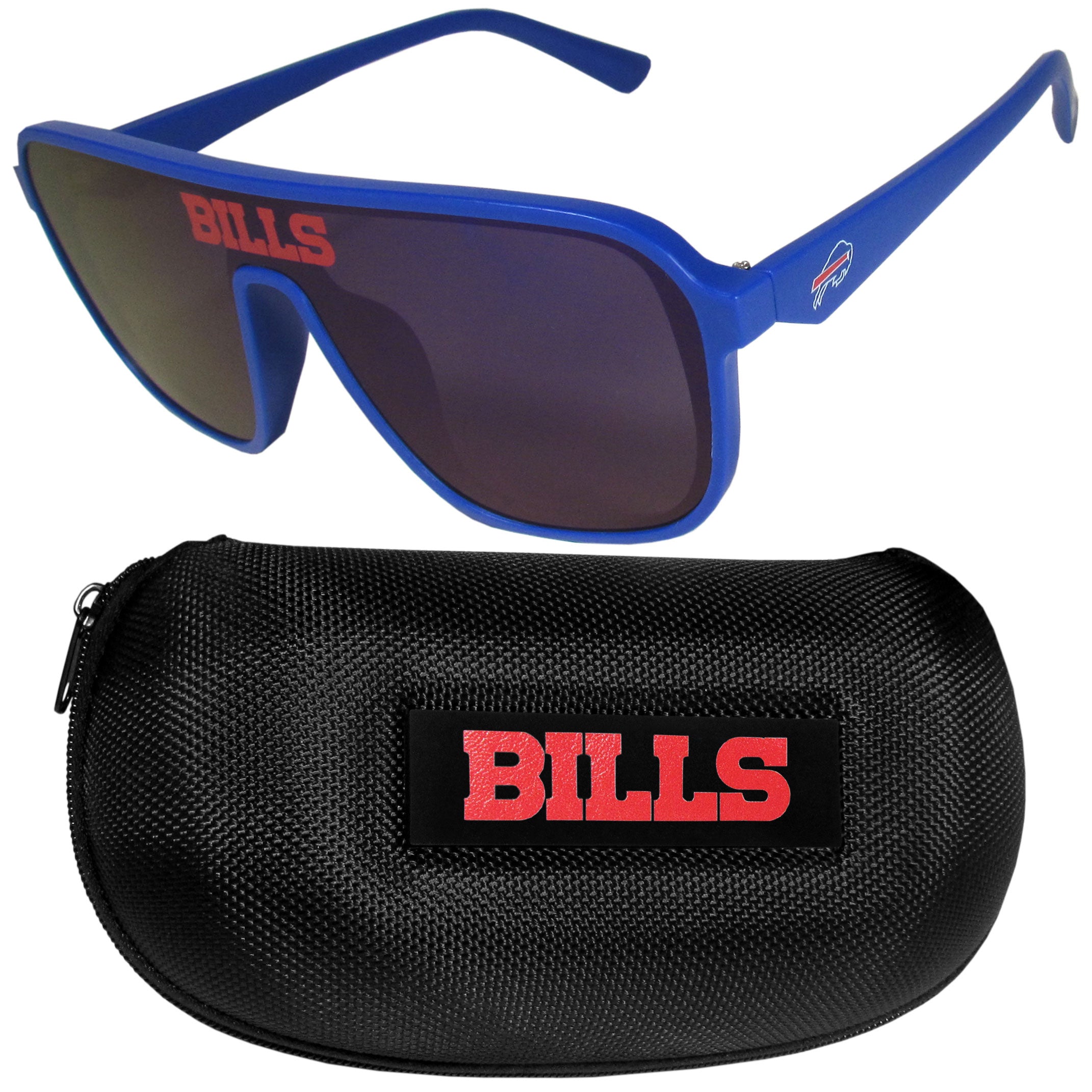 Buffalo Bills Shield Sunglasses with Case