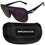 Denver Broncos Shield Sunglasses with Case