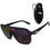 Denver Broncos Shield Sunglasses with Visor Clip