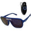 Indianapolis Colts Shield Sunglasses with Visor Clip