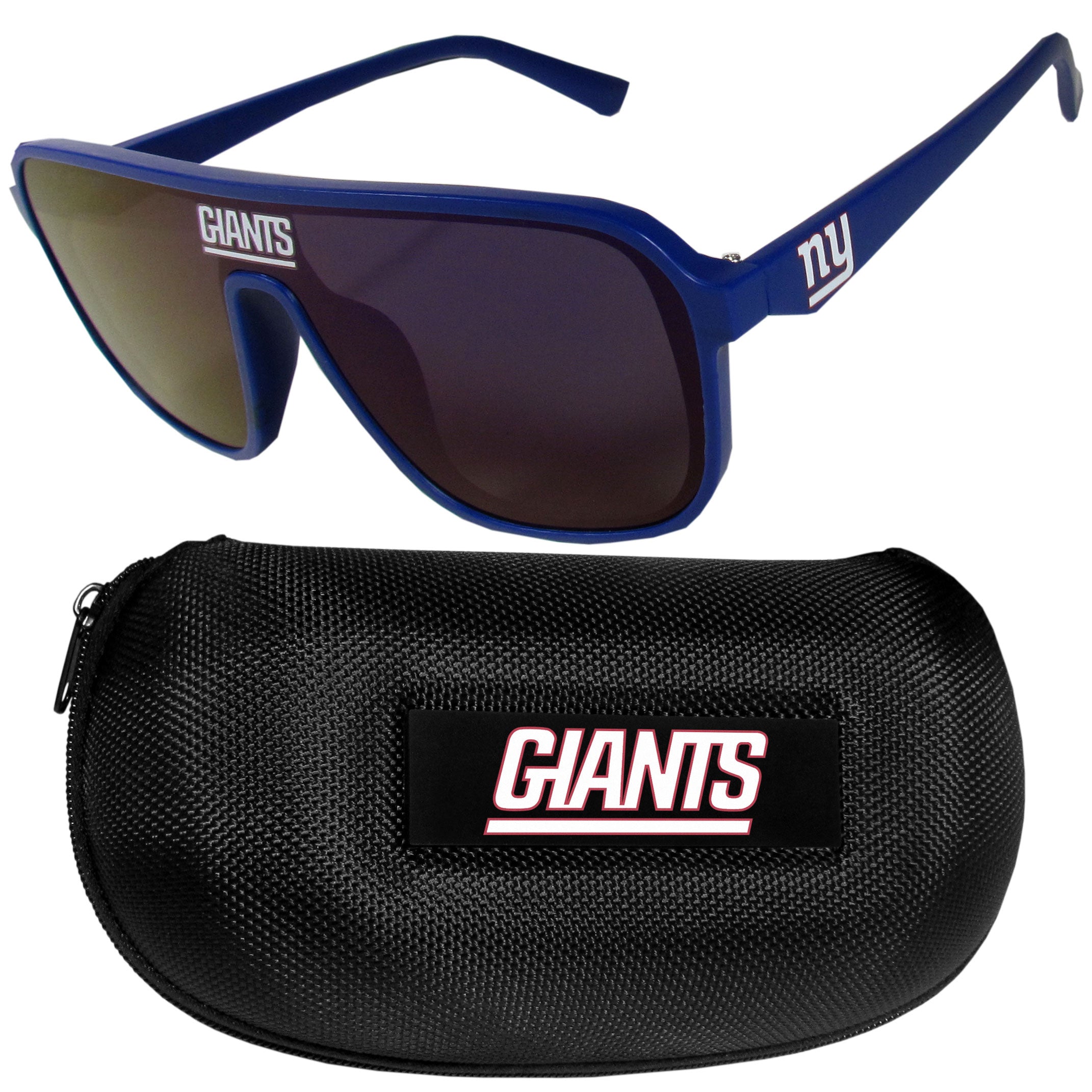 New York Giants Shield Sunglasses with Case