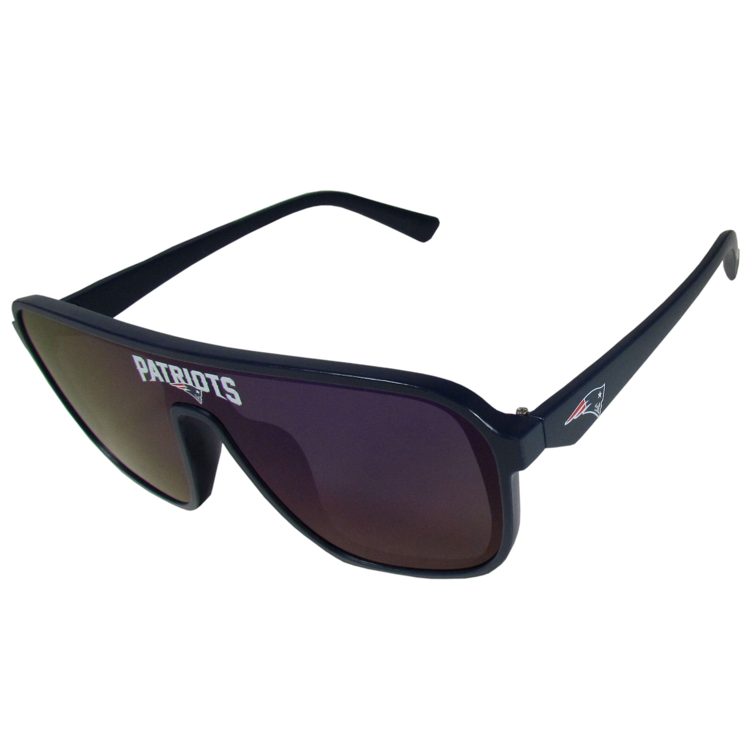 New England Patriots Aviator Shield Sunglasses