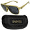 New Orleans Saints Shield Sunglasses with Case