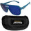 Jacksonville Jaguars Shield Sunglasses with Case