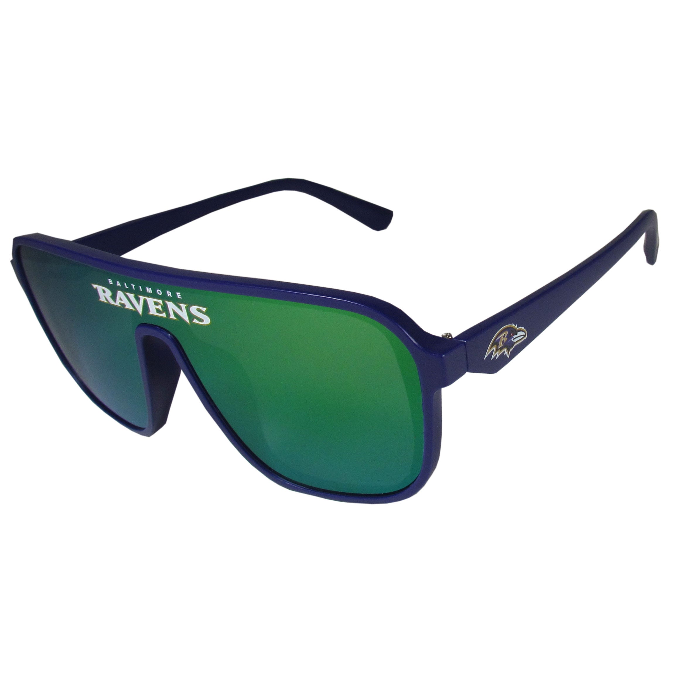 Baltimore Ravens Aviator Shield Sunglasses