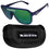 Baltimore Ravens Shield Sunglasses with Case