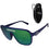 Baltimore Ravens Shield Sunglasses with Visor Clip