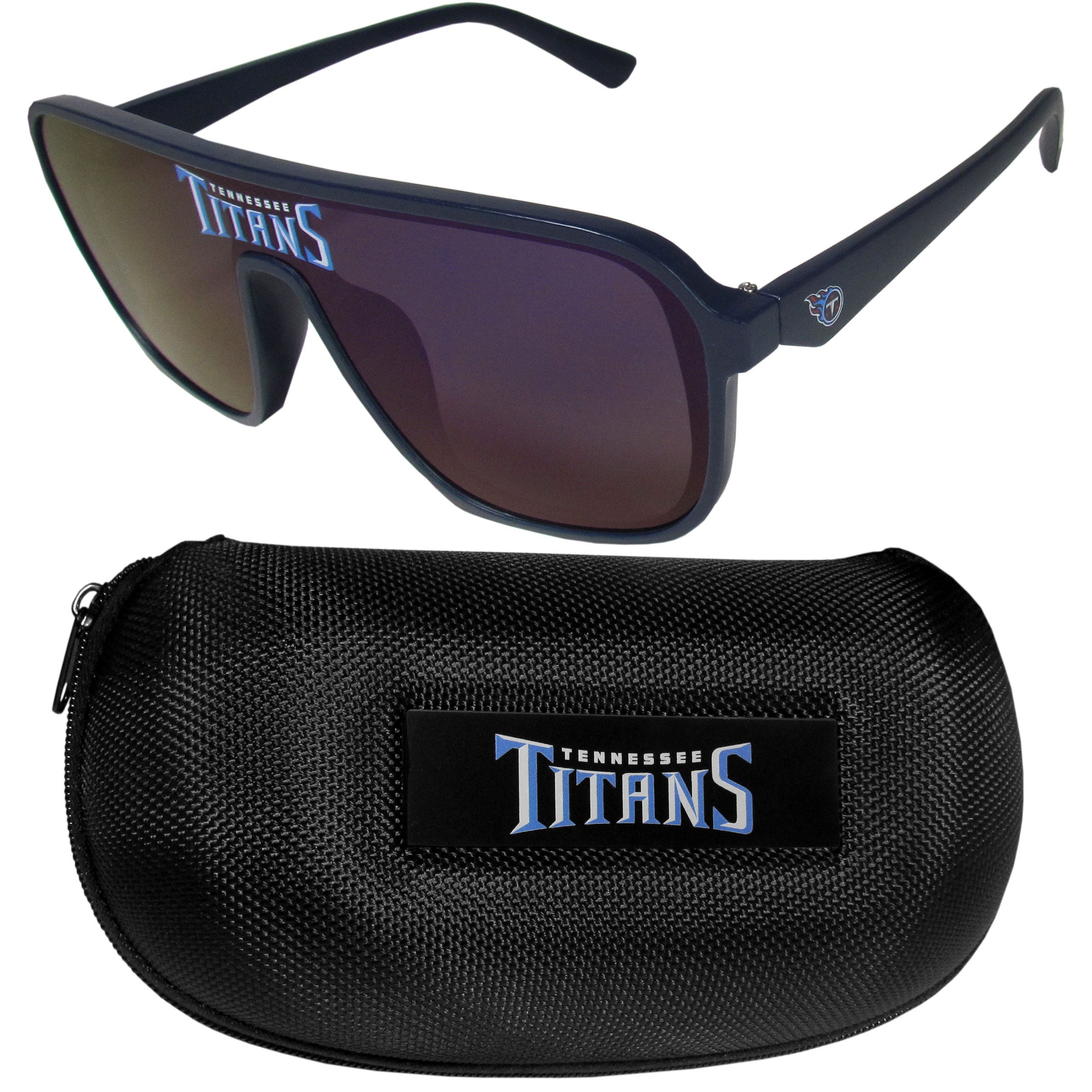 Tennessee Titans Shield Sunglasses with Case