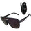 Houston Texans Shield Sunglasses with Visor Clip