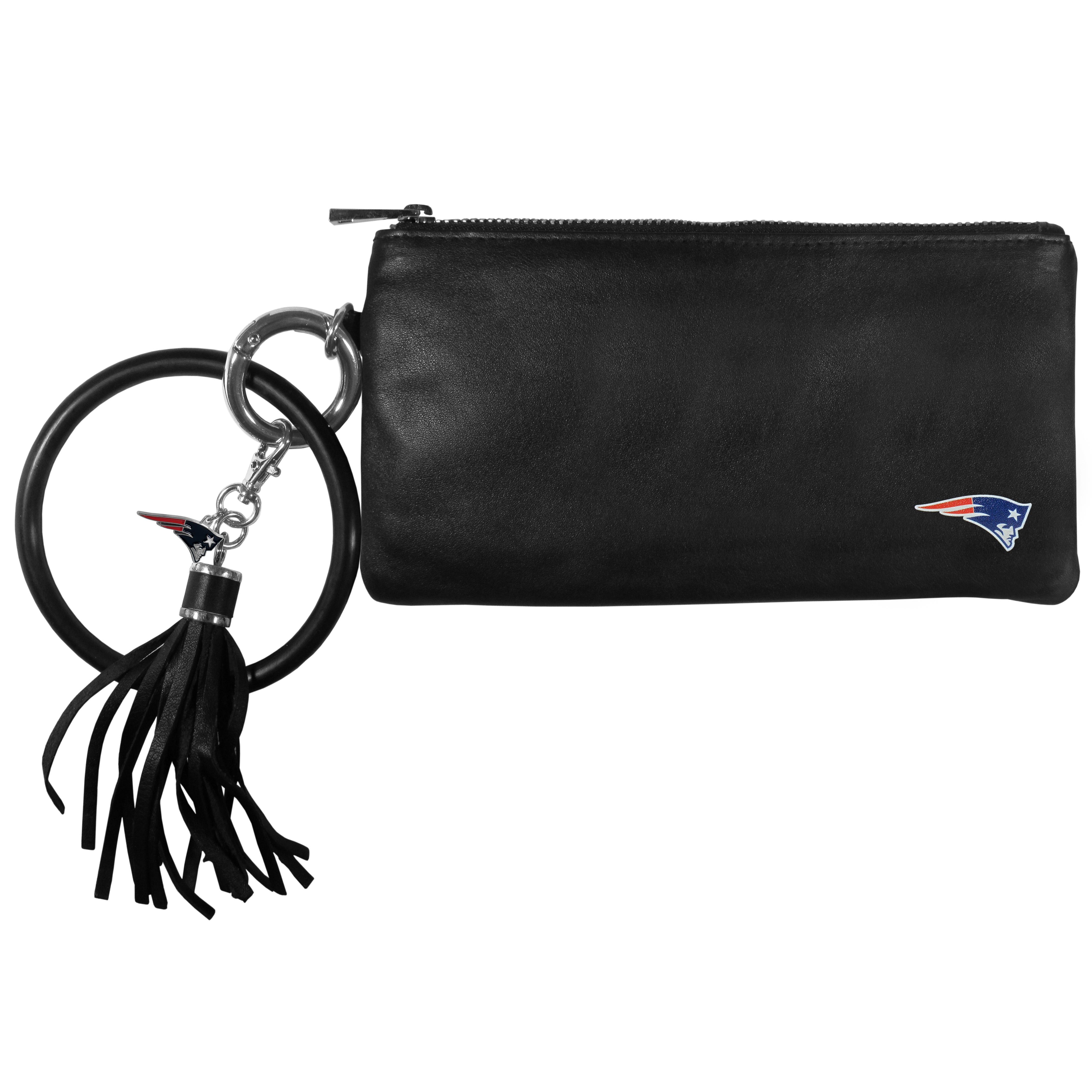New England Patriots Leather Women's Bracelet Wallet
