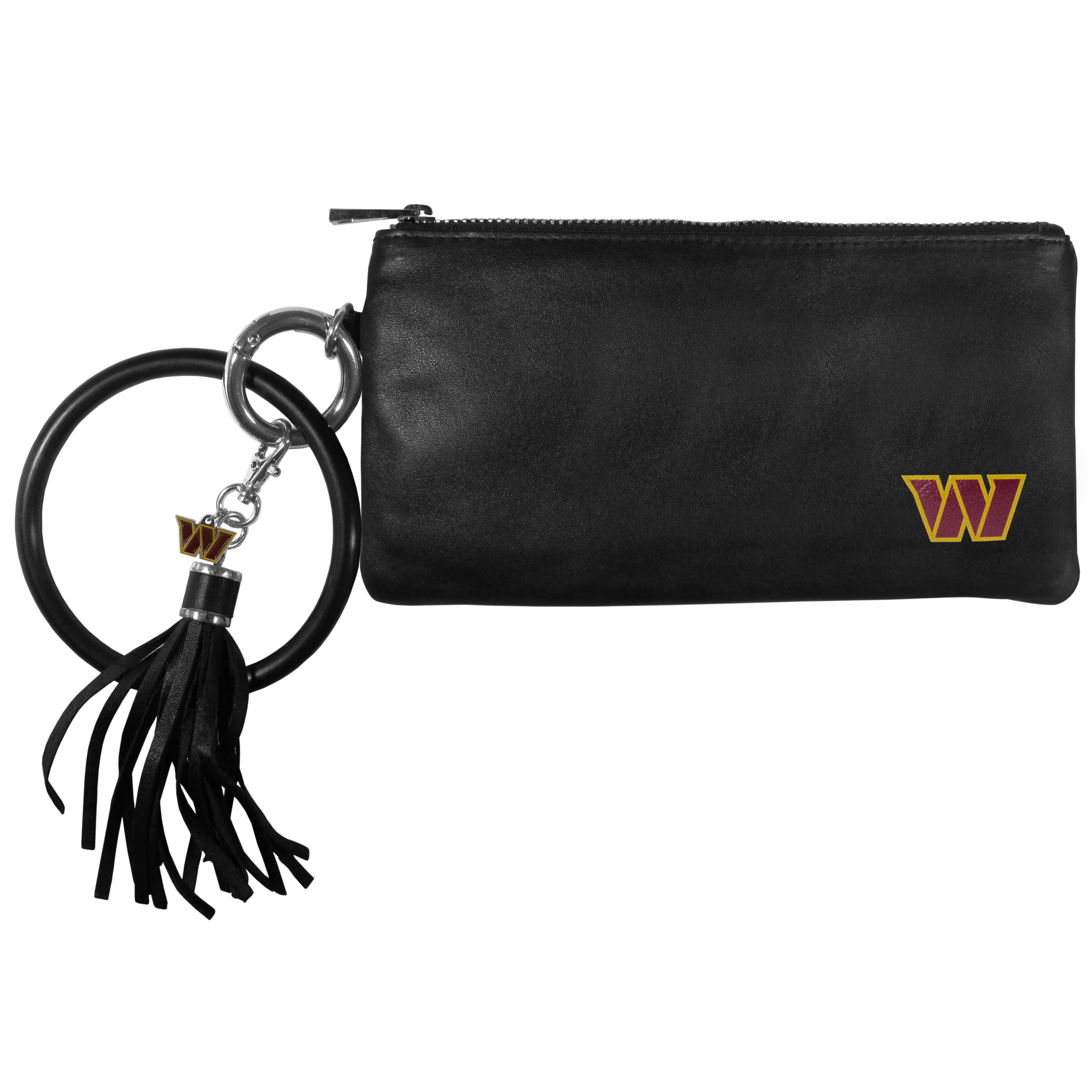 Washington Commanders Leather Women's Bracelet Wallet - Sports Collectibles, Sports Memorabilia, Sports Fan Shop, Sports Gifts