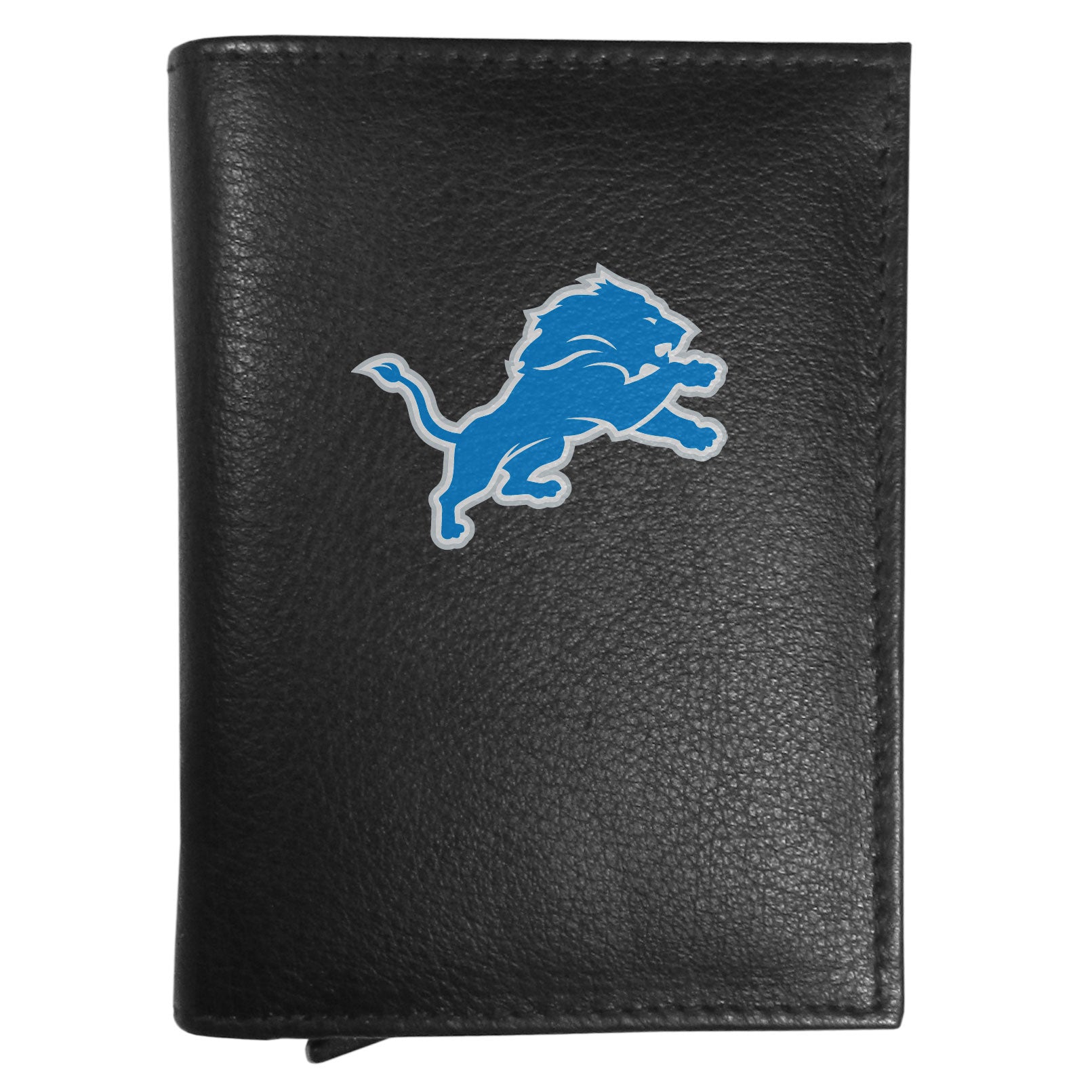 Detroit Lions Leather RFID Pop-Up Wallet