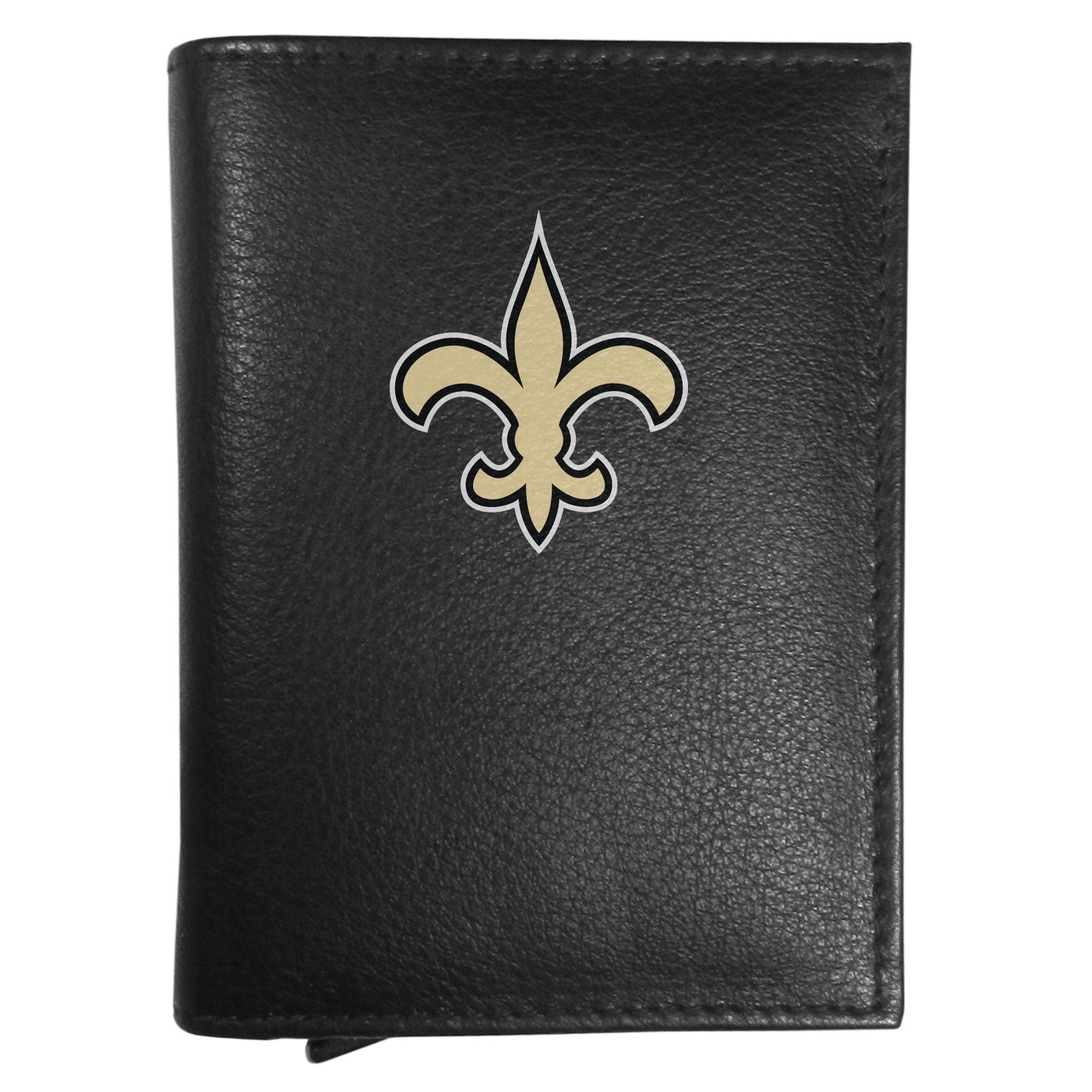 New Orleans Saints Leather RFID Pop-Up Wallet