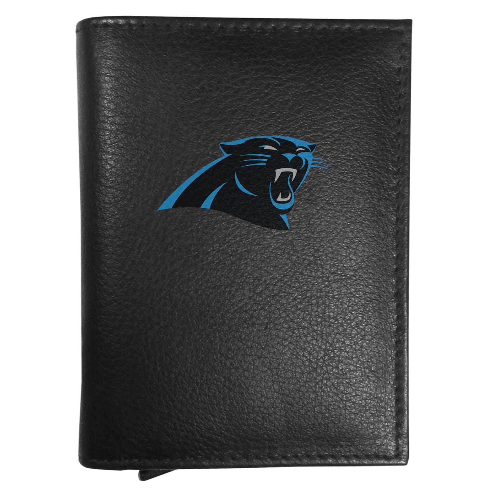 Carolina Panthers Leather RFID Pop-Up Wallet