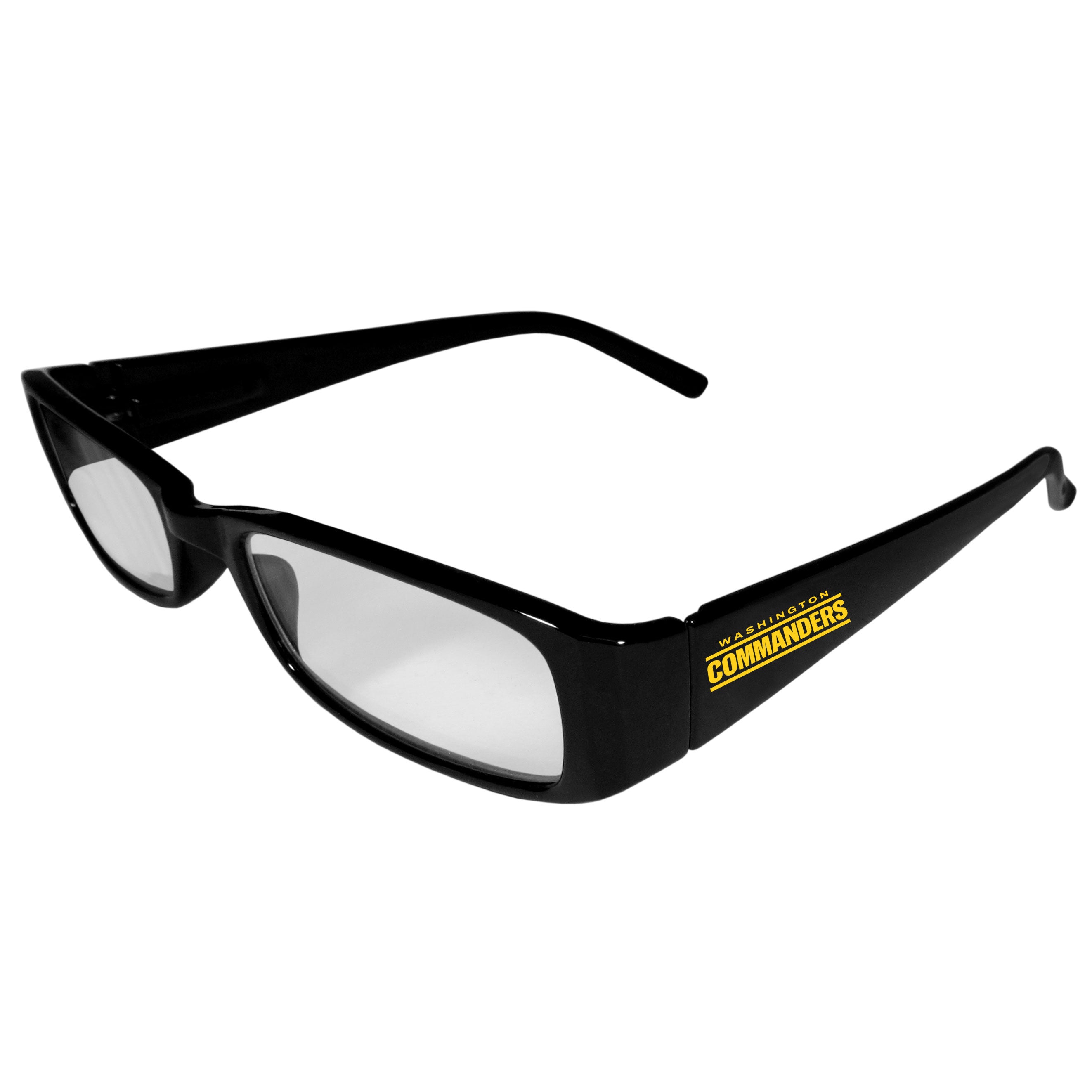 Washington Commanders Printed Reading Glasses, +1.25 - Sports Collectibles, Sports Memorabilia, Sports Fan Shop, Sports Gifts