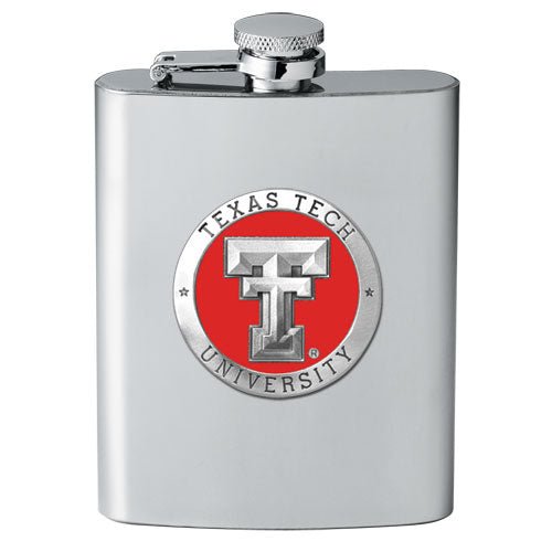 Texas Tech University Flask - Sports Gifts, Sports Memorabilia, Sports Collectibles, Fan Shop