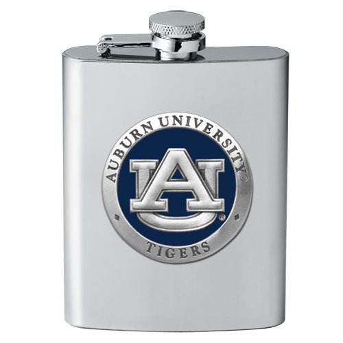 Auburn University Flask - Sports Gifts, Sports Memorabilia, Sports Collectibles, Fan Shop
